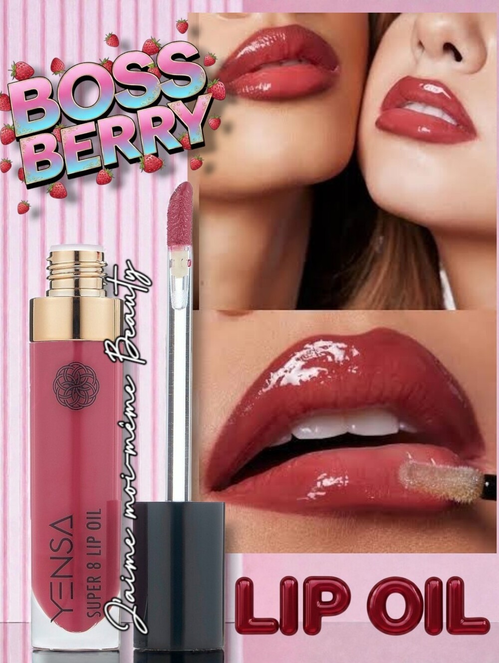 Yensa Boss Berry Lip Oil
